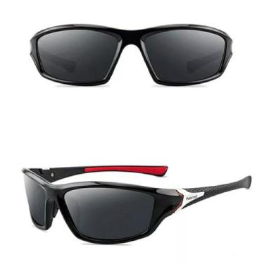 Imagem de Óculos De Sol Masculino Polarizado Proteção Bike Corrida Atletismo S5