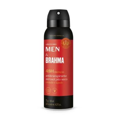 Imagem de Desodorante Antitranspirante Aerosol Men E Brahma 125ml - O Boticário