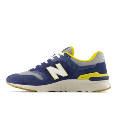 Imagem de New Balance 997H V1 masculino, Nb azul marinho/índigo vintage/cinza ardósia, 42
