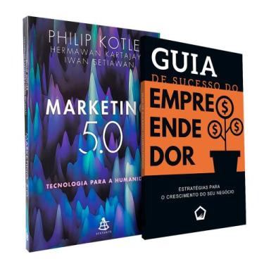 Imagem de Kit Guia De Sucesso Do Empreendedor + Marketing 5.0 - Sextante