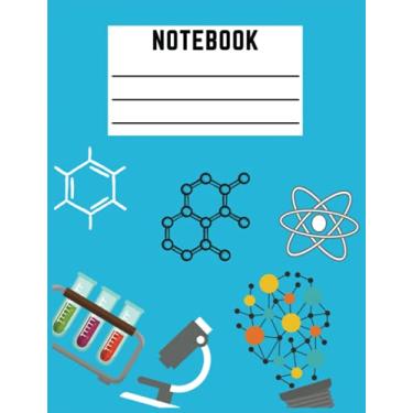 Imagem de Back to School Composition Notebook | Chemistry Composition Notebook | Chemistry Notebook For Kids, Science Students, Teachers and Nerds: 9+3⁄4 by ... Composition Notebook, 100 sheets (200 Pages)