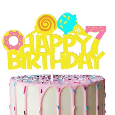 Imagem de Donut Birthday Party Supplies, Donut Cake Topper Decorations for Donut Party Supplies Decor (7)