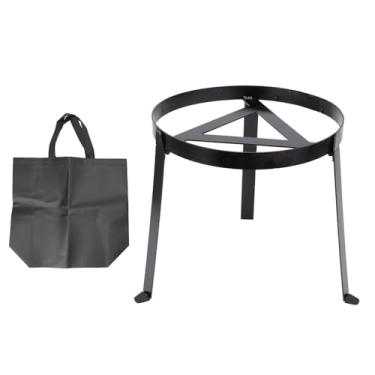 Imagem de Tripé de Acampamento Dobrável, tripé Portátil para Fogueira de Ferro, Churrasqueira, Fogão, Suporte para Fogueira Com Bolsa de Armazenamento para Churrasco Ao Ar Livre,