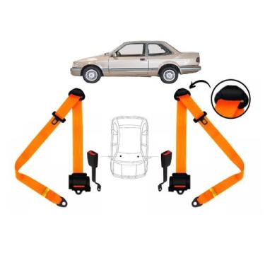 Imagem de Par de Cintos de Segurança 3 pontos Apolo + Par de Fechos - HCML, Lara