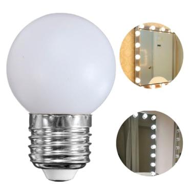 Imagem de 15 Peças Lâmpada Bolinha Led 1W Mini Bulbo E27 Lustre Espelho Camarim Decorativa (Branco neutro)