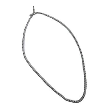 Imagem de Extensor Corda Elastica Sem Gancho 50cm Cinza/Preto - 70UN - Alffa