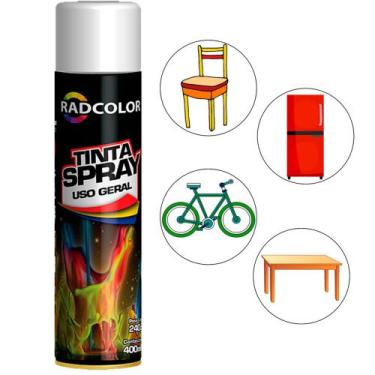 Imagem de Tinta Spray Radcolor De Uso Geral E Automotivo 400ml 240g - RADNAQ, Br