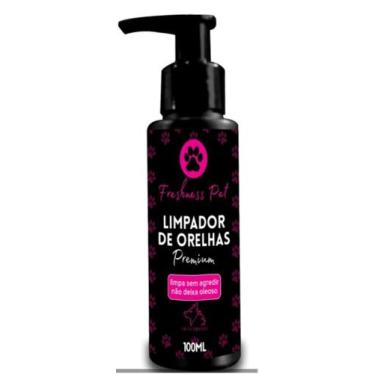 Imagem de Limpador Orelhas Pet Premium P/ Cães E Gatos Freshness Pet