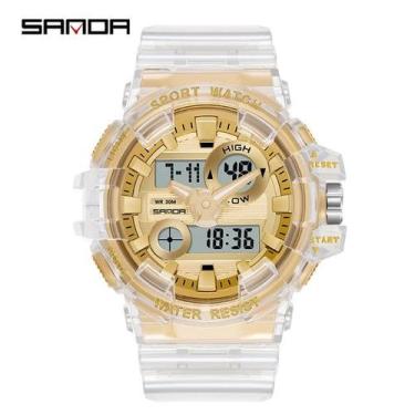 Imagem de Relógio de quartzo estilo G masculino, marca top, esporte, militar, LE