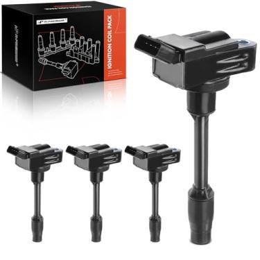 Imagem de A-Premium Pacotes de bobina de ignição de 4 peças compatíveis com veículo Toyota - L4 1.8L Hybrid - Corolla 2020-2023, Prius 2016-2022, Prius AWD-e 2019-2022, Prius Prime 2017-2022