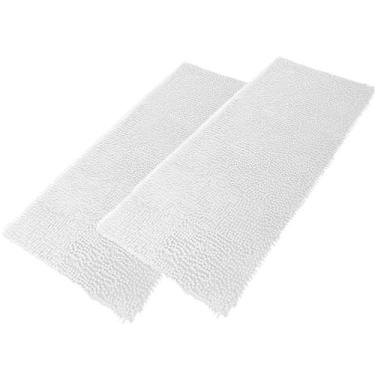 Imagem de Kit 2 Tapete Passadeira Sala Quarto 1,00x0,50 Bolinha Corredor Macio B