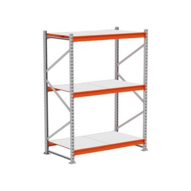 Imagem de Mini Porta Pallet Inicial 500KG Com 3 Longarinas 2,00 X 1,20 X 0,80 Co