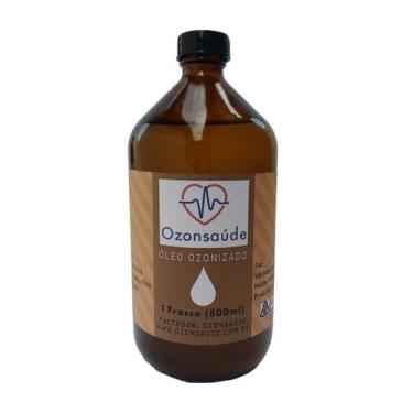 Imagem de Óleo Ozonizado De Coco Extravirgem - 500ml Ozonsaúde - Não Definida