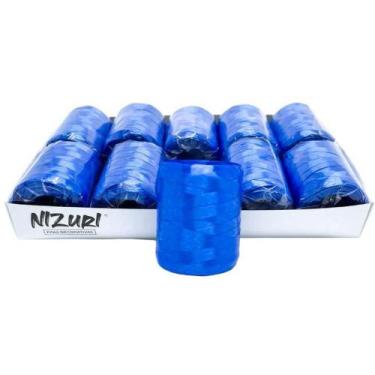 Imagem de Fitilho 5MM X 50M Azul Pacote com 10 Unidades - Nizuri