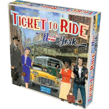 Imagem de Jogo de Tabuleiro Ticket to Ride New York - Galápagos