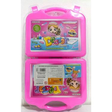 Imagem de Brinquedo Kit Médico Infantil Maletinha Rosa - Toy King