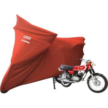 Imagem de Capa De Moto Yamaha RD 50 Sob Medida Com Logo - Mz, Vermelha