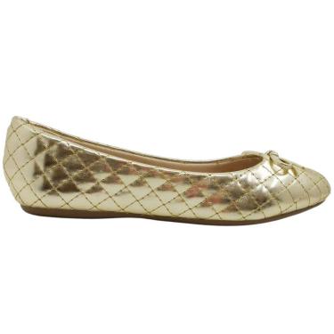 Imagem de Sapatilha Feminina Casual Dia a Dia Passeio Trabalho em Matelassê com Laço Ft Ana Castela Sua Cia 8303.15577