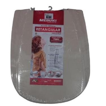 Imagem de Tampa De Vaso Sanitário Almofadado Mebuki Sabatini Salmão