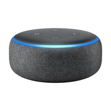 Imagem de Echodot Amon 3 Geração Black - Alexa