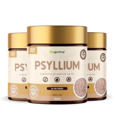 Imagem de Kit 3x Psyllium 100% Puro em Pó 100g