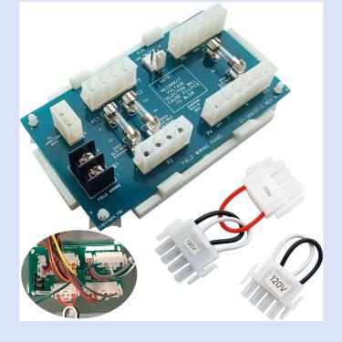 Imagem de SWEthSU FDXLFWP1930 Painel de fiação de campo de piscina substituição para Hayward H-Series Low Nox H150FD, H200FD, H250FD, H300FD, H350FD, H400FD e H500FD, placa de fusível transformador IDXL2FSB1930