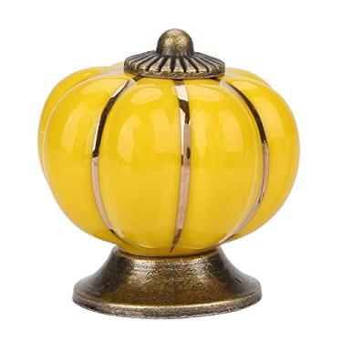 Imagem de Maçaneta de Porta Em Forma de Abóbora – Decoração de Colheita Festiva para Casa, Linda Maçaneta de Gabinete Com Tema de Outono, Perfeita para Decoração de Casa de Halloween ou