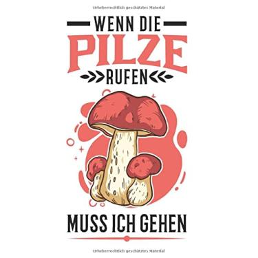 Imagem de Pilzsammler Tagesplaner: Wenn die Pilze rufen muss ich gehen Pilzkorb/Kalender 2022 / Wochenplaner Tagesplaner Planer/Planungsbuch To-Do-Liste / 6x9 Zoll / 100 ausfüllbare Seiten