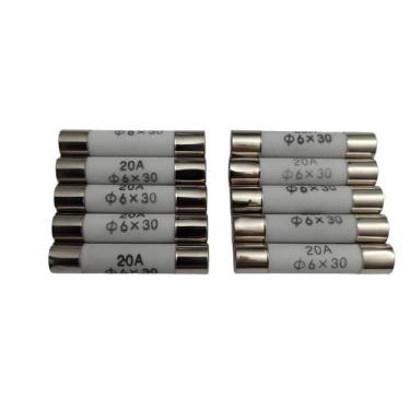 Imagem de Kit 10 fusivel de ceramica microondas 20 a - TM