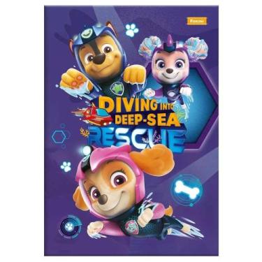 Imagem de Caderno Brochura 80 Folhas Patrulha Canina Foroni (Capas Sortidas)