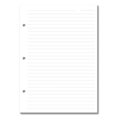 Imagem de Refil Miolo Pautado Caderno Argolado Fina Ideia UN PM