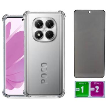 Imagem de Capa Anti Impacto Para Redmi Poco X7 5g + Pel. Privacidade - Mustangsh