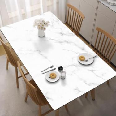 Imagem de WMLTZFUS Tapete de mesa antiescaldante, protetor de mesa, retangular, à prova de óleo, capa de mesa para mesa de jantar, cofre estilo escandinavo 03||70 x 120 cm