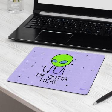 Imagem de Mouse Pad Drpepper Et Alien I`m Outta Here