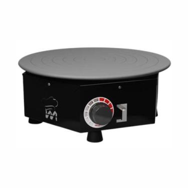 Imagem de Base Bailarina Prato Giratório Rotativa Elétrica Para Decoração de Bol