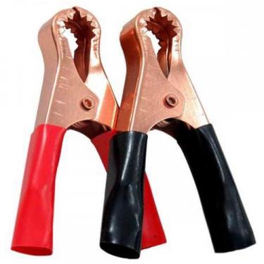 Imagem de Garra Bateria Com Espaguete 50A. 1 Par Vermelha+Preta - UEDA / AKIYOSH