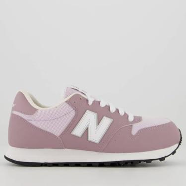 Imagem de TENIS NEW BALANCE 500V2 FEMININO ICE WINE, Calçados Femininos, ROSA ANTIGO, 36