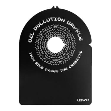 Imagem de Deevoka Bicycle Disc Tampa da tampa de bicicleta de bicicleta reutilizável protege contra pulverização de freio de bicicleta de remessa para