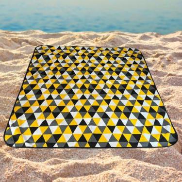 Imagem de Esteira Casal para Praia/Piscina/Resort IMPERMEÁVEL, Dobrável e Seca R