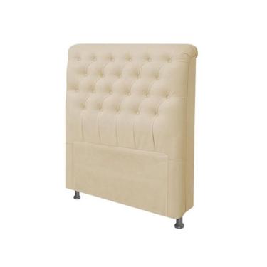 Imagem de Cabeceira Paris Para Cama Box Quenn Laminado Bege - js