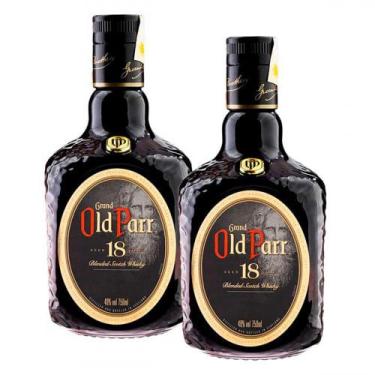 Imagem de Kit Whisky Old Parr 18 anos 750ml com 2 unidades