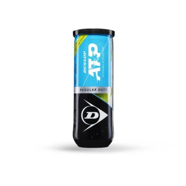 Imagem de Bola de Tênis Dunlop atp Rugular Duty (Tubo com 3 bolas)