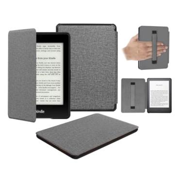 Imagem de Capa Compatível Com Kindle 11ª Geração 2024 e 2022 (RS23CV e C2V2L3) + Caneta Touch - Rígida Com Alça - Sistema de Hibernação - Fechamento Magnético - ®Youtek