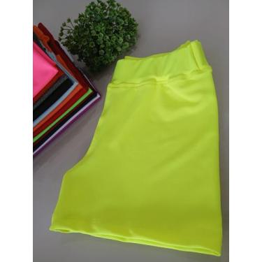 Imagem de Short feminino suplex curto liso academia/passeio/caminhada casual - V