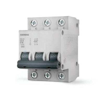 Imagem de Disjuntor Tripolar Siemens Curva C 40A, 50A, 63A,  40A