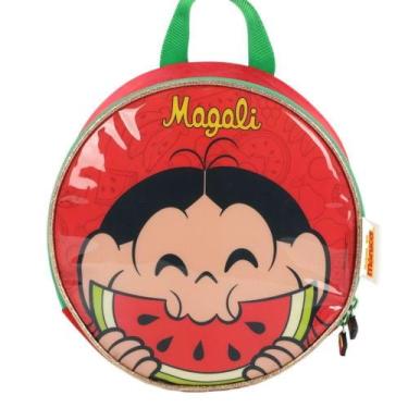 Imagem de Lancheira Escolar Luxcel Turma da Mônica Magali Vermelho