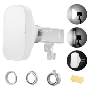 Imagem de GODOX Tenda macia ML-CS1625 para GODOX AD100Pro AD200Pro V1, V860III V860II V850II TT685II TT685 TT600 TT560II TT520II TT660S AD200, ML30 ML30Bi ML60 ML60Bi AD300PRO AD400PRO