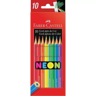 Imagem de Lápis de Cor 10 Cores NEON FABER-CASTELL