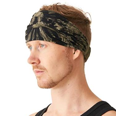 Imagem de CHARM Bandana Tie-Dye – Cachecol feminino hippie psicodélico Boho masculino, Tipo D, 1 Count (Pack of 1)