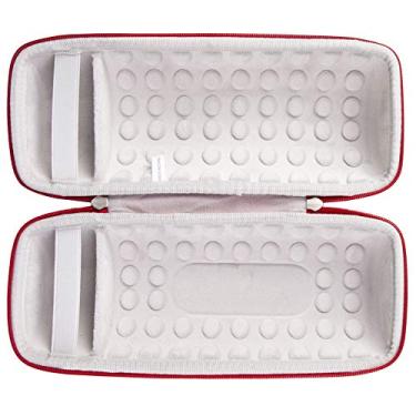 Imagem de Khanka Capa de viagem rígida de substituição para JBL Charge 4 / JBL Charge 5 Alto-falante Bluetooth portátil à prova d'água (vermelho)